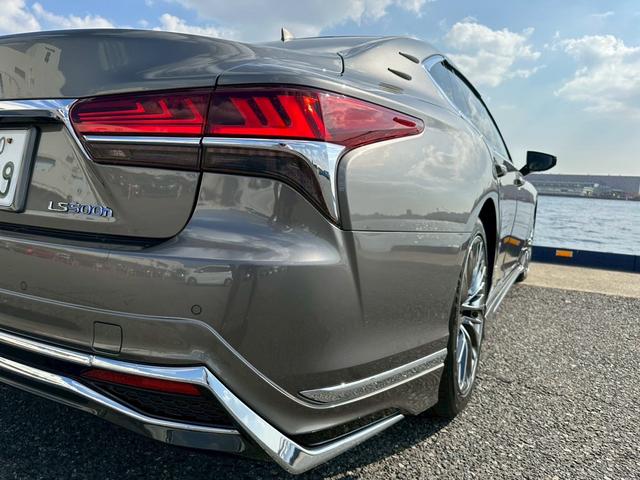 LS LS500h モデリスタエアロ(サイド、リア)純正ナビ TV パノラミックビューモニター レザーシート 純正20インチアルミホイール シートヒーター レーダークルーズ(59枚目)
