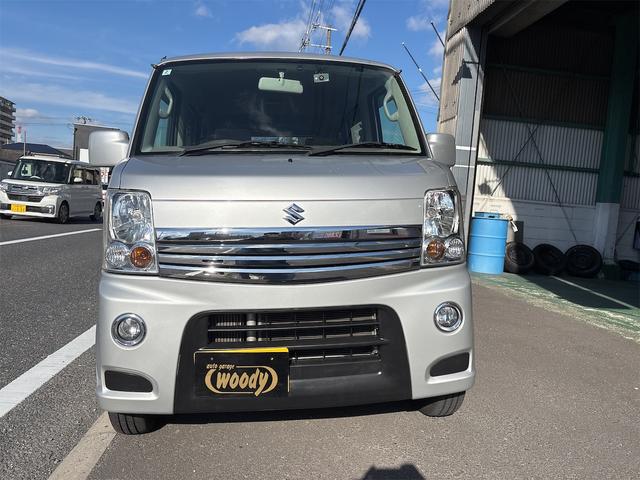 エブリイワゴン ＰＺターボ　パワースライドドア　ＥＴＣ　ドラレコ　フォグランプ　キーレスキー　純正アルミ　オートエアコン　修復リア少（3枚目）