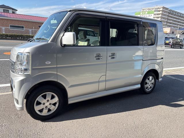 エブリイワゴン ＰＺターボ　パワースライドドア　ＥＴＣ　ドラレコ　フォグランプ　キーレスキー　純正アルミ　オートエアコン　修復リア少（5枚目）