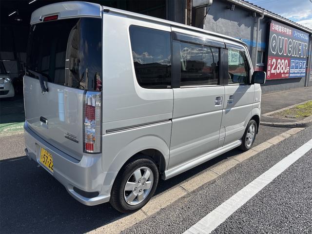 エブリイワゴン ＰＺターボ　パワースライドドア　ＥＴＣ　ドラレコ　フォグランプ　キーレスキー　純正アルミ　オートエアコン　修復リア少（8枚目）