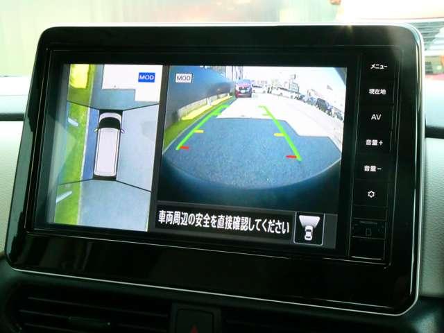 ルークス ６６０　Ｘ　両側電動スライド　純正ドラレコ　純正メモリーナビ　アラウンドビューモニター　ＥＴＣ　ドライブレコーダー　ＬＥＤヘッドライト　ハイビームアシスト　両側電動スライドドア　踏み間違い防止アシスト　車線逸脱警報　アイドリングストップ（7枚目）