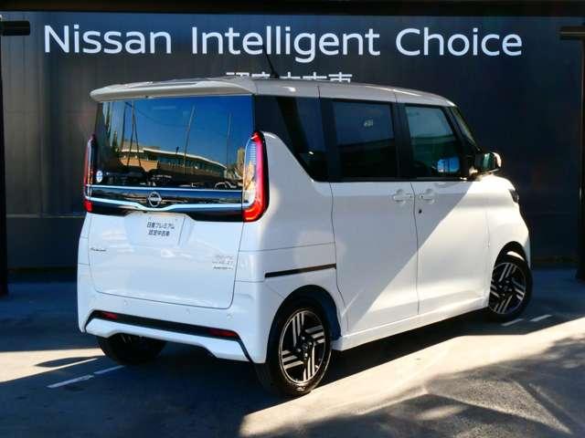 ルークス ハイウェイスターX 日産純正メモリーナビ 両側電動スライドド アイスト 衝突被害軽減ブレ-キ マルチビューカメラ 車線逸脱警報装置 ETC LED スマートキー パワーウィンドウ カーテンエアバック ドライブレコーダー ナビTV バックカメラ パワステ キーフリ(3枚目)