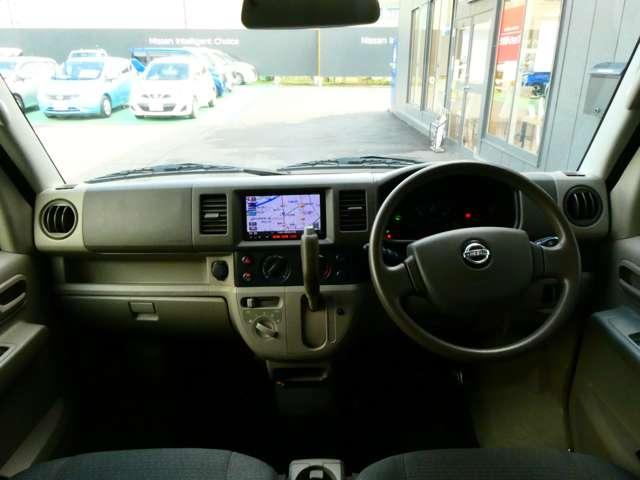 NV100クリッパーバン 660 DX 日産純正メモリーナビ パワーウィンドウ エアバッグ オートエアコン ETC ナビ パワステ メモリーナビ ダブルエアバック(4枚目)