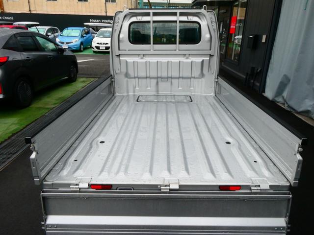 荷台は三方開で扱いやすいです。軽トラックには必須ですよね！