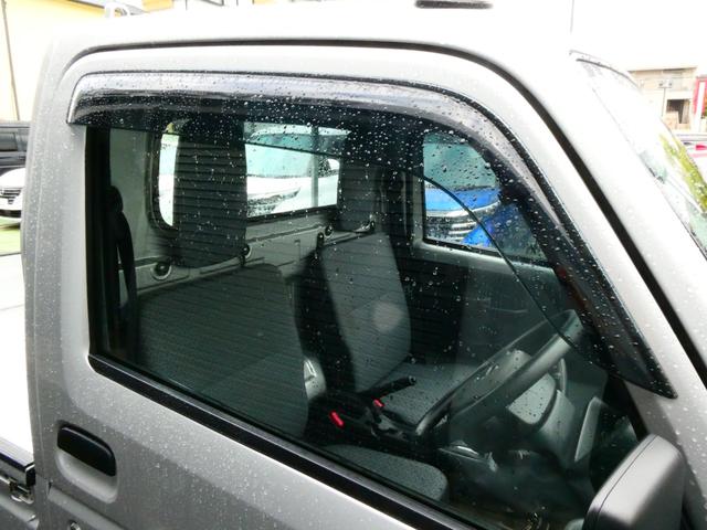 プラスチックバイザーも装備していますので雨天時のちょっとした換気もできますよ