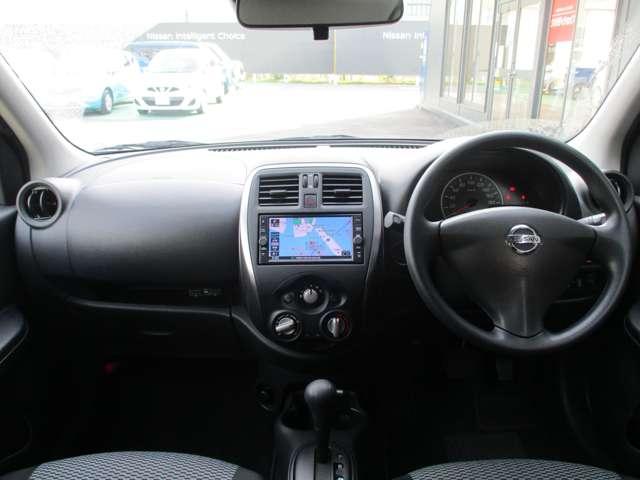 マーチ 1.2 S 日産純正メモリーナビ 1セグTV メンテナンスノート 衝突軽減ブレーキ レーンキープアシスト 1オーナ- 運転席助手席エアバック キーレス バックモニター ETC ナビTV パワーウインド メモリーナビゲーション PS(5枚目)