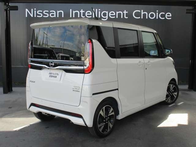 ルークス 660 ハイウェイスターGターボ プロパイロット エディション 日産純正メモリーナビ 両側パワードア アラウンドビュ プリクラッシュセーフティー メモリナビ アダプティブクルコン レーンキープ 展示試乗車UP インテリキ- ETC LEDヘッドライト アイドリングストップ 整備記録簿(3枚目)