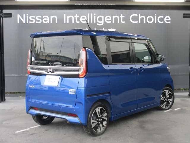 ルークス 660 ハイウェイスターGターボ プロパイロット エディション 日産純正メモリーナビ 両側パワードア アラウンドビュ プリクラッシュセーフティー メモリナビ アダプティブクルコン レーンキープ 展示試乗車UP インテリキ- ETC LEDヘッドライト アイドリングストップ 整備記録簿(3枚目)