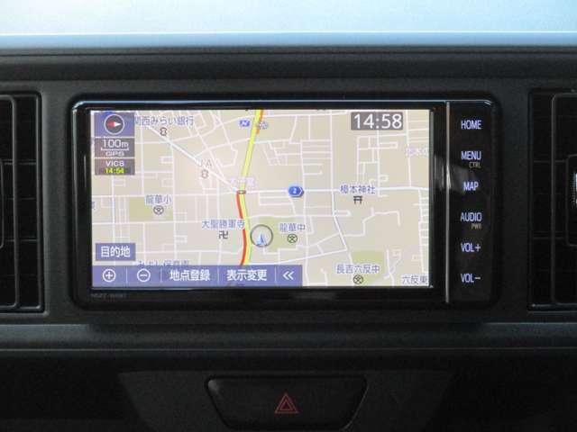 トヨタ純正メモリーナビ（ＮＳＺＴーＷ６８Ｔ）です。もちろん操作性もバッチリ！さぁ目的地を入力していろんな場所に遊びに行こう！！