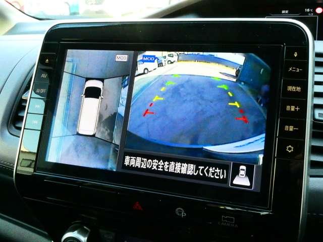 セレナ ２．０　ハイウェイスター　Ｖ　日産純正１０インチメモリーナビ　サイドエアバッグ　アラウンドビュ－　１オナ　アルミ　衝突被害軽減　ＬＤＰ　エアバッグ　両側オートスライドドア　ＬＥＤライト　インテリジェントキー　点検記録簿　サイドカメラ　メモリーナビ　ナビＴＶ（10枚目）