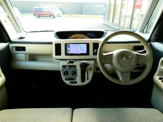 ムーヴキャンバス ６６０　Ｌ　ＳＡＩＩＩ　社外品メモリーナビ　バックカメラ　キーフリー　ワンセグ　Ｂカメラ　エアバック　衝突軽減ブレーキ　メモリーナビ　ＡＢＳ　エアコン　ＥＴＣ　ｉ－ｓｔｏｐ　パワーウィンドウ　パワステ　盗難警報装置（4枚目）