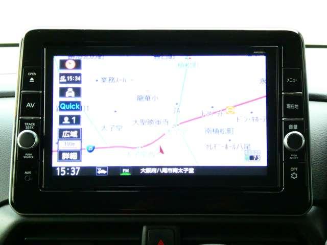 ルークス ６６０　ハイウェイスターＧターボ　日産純正９インチメモリーナビ　助手席エアバッグ　アイドリングストップ機能　両側電動スライドドア　インテリキ－　１オーナー　レーンキープ　ＬＥＤヘッドランプ　ＥＴＣ　点検記録簿　ドライブレコーダー　バックモニター　キーフリー　ＡＢＳ（5枚目）