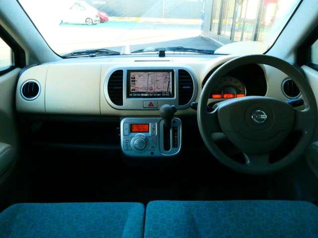 モコ 660 E 日産純正HDDナビ 運転席助手席エアバック HDDナビ 盗難防止 ワイヤレスキー 助手席エアバック スマ-トキ- AUTOエアコン ETC PW PS ABS ワンセグTV 運転席エアバッグ 記録簿 ワンオーナー ナビ・TV(4枚目)