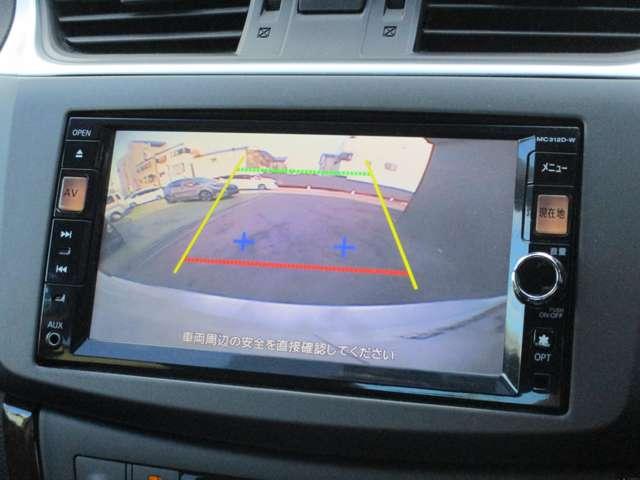 �o�b�N�J�����̉f���ɂ̓K�C�h���C�����\�������̂ň��S�ł�