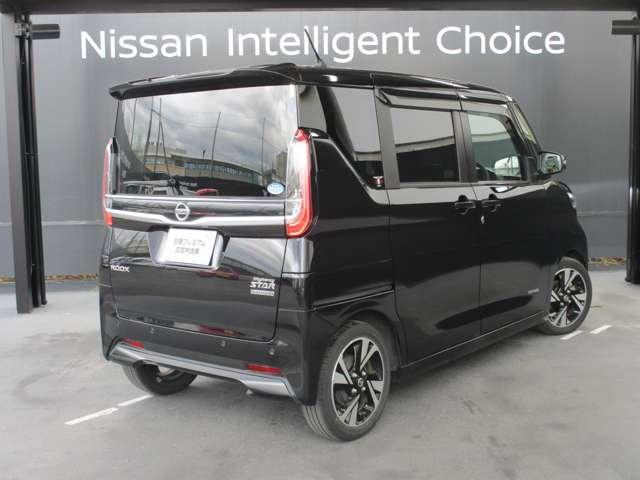 ルークス ６６０　ハイウェイスターＧターボ　プロパイロット　エディション　アラウンドビューモニター　両側パワードア　アラウンドビュ　プリクラッシュセーフティー　メモリナビ　アダプティブクルコン　レーンキープ　インテリキ－　ＥＴＣ　ＬＥＤヘッドライト　アイドリングストップ　ドライブレコーダー　ＡＣ（3枚目）