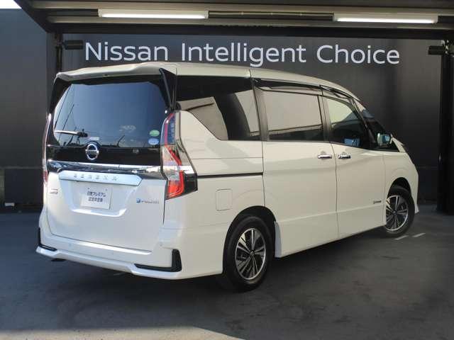 セレナ １．２　ｅ－ＰＯＷＥＲ　ハイウェイスター　Ｖ　日産純正メモリーナビ　スマートキープッシュスタート　左右パワースライドドア　エマージェンシーＢ　助手席エアバッグ　ＡＷ　ワンオーナー車　３列シート　ＥＴＣ車載器　ウォークスルー　ＬＫＡ　サイドカメラ（3枚目）