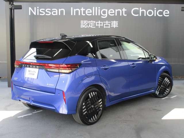 オーラ １．２　Ｇ　レザーエディション　日産純正メーカーナビ　プロパイロット　シートヒータ　スマ－トキ－　盗難防止装置　ＥＴＣ車載器　ＡＨＢ　元試乗車　ＬＥＤライト　ナビ＆ＴＶ　追従式クルーズコントロール　レーンキープ　アルミホイール（3枚目）