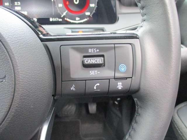 オーラ １．２　Ｇ　レザーエディション　日産純正メーカーナビ　プロパイロット　シートヒータ　スマ－トキ－　盗難防止装置　ＥＴＣ車載器　ＡＨＢ　元試乗車　ＬＥＤライト　ナビ＆ＴＶ　追従式クルーズコントロール　レーンキープ　アルミホイール（19枚目）