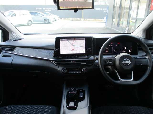 ノート 1.2 X 日産純正メモリーナビ 助手席エアバック PS PW 盗難防止 地デジ キーフリーシステム AAC 記録簿付き オートハイビーム カーテンエアバック ETC バックカメラ 展示試乗車UP ABS エアB(4枚目)