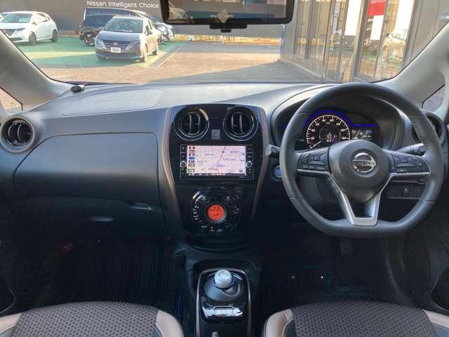 ノート １．２　ｅ－ＰＯＷＥＲ　メダリスト　ワンオーナー　クルーズコントロール　衝突被害軽減ブレーキ　踏み間違い防止　アラウンドモニター　ＥＴＣ２．０　純正ディーラーナビ　ＬＥＤヘッドライト　ハイビームアシスト　スマートルームミラー（5枚目）