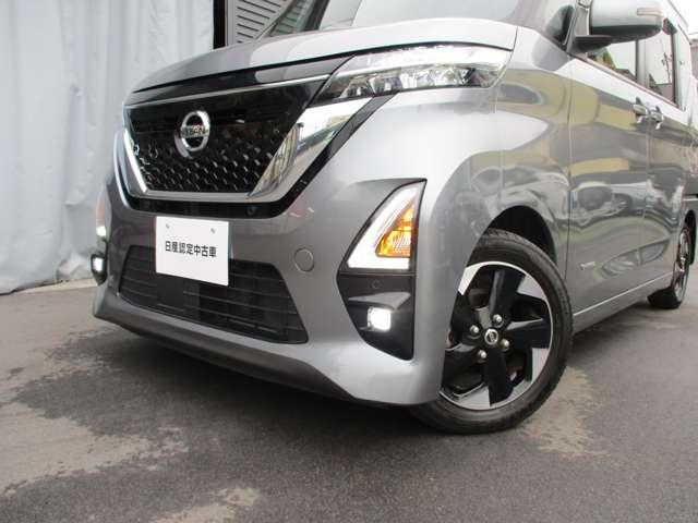 ルークス ６６０　ハイウェイスターＸ　日産純正メモリーナビ　インテリキ－　衝突軽減Ｂ　ハイビームＡ　ＬＥＤライト　フルセグ　ＥＴＣ　車線逸脱警報装置　イモビライザー　パワーウィンドウ　ドライブレコーダー　パワステ　オートエアコン　ナビＴＶ（59枚目）