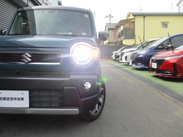 ハスラー ６６０　ハイブリッド　Ｘターボ　ワンオーナー　スズキ純正ナビ　サイド・カーテンエアバック　クルーズコントロール　衝突被害軽減ブレーキ　全方位カメラ　ＬＥＤヘッドライト　前席シートヒーター　ルーフレール（52枚目）