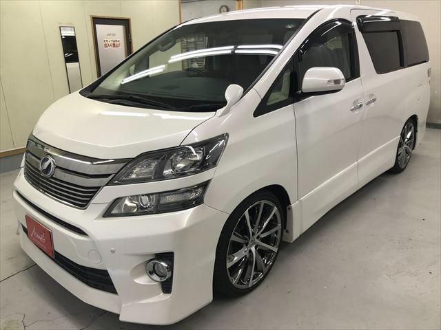 ヴェルファイアハイブリッド ZR テイン車高調 20インチアルミ 両側パワースライドドア HDDフルセグナビ リアエンターテイメント バックカメラ クリアランスソナー クルーズコントロール ETC セカンド席&助手席オットマン(48枚目)