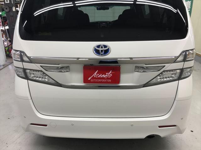 ヴェルファイアハイブリッド ZR テイン車高調 20インチアルミ 両側パワースライドドア HDDフルセグナビ リアエンターテイメント バックカメラ クリアランスソナー クルーズコントロール ETC セカンド席&助手席オットマン(52枚目)