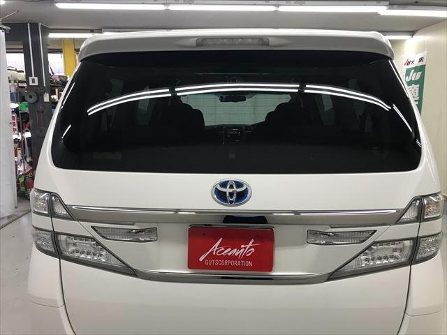 ヴェルファイアハイブリッド ZR テイン車高調 20インチアルミ 両側パワースライドドア HDDフルセグナビ リアエンターテイメント バックカメラ クリアランスソナー クルーズコントロール ETC セカンド席&助手席オットマン(53枚目)