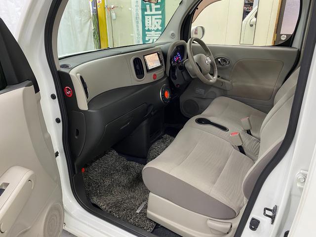 キューブ 15X Vセレクション 純正メモリーナビ フルセグ Bluetoothオーディオ DVDビデオ再生 バックカメラ スマートキー ETC オートライト ベンチシート フォグライト Wエアバック ABS アイドリングストップ(22枚目)