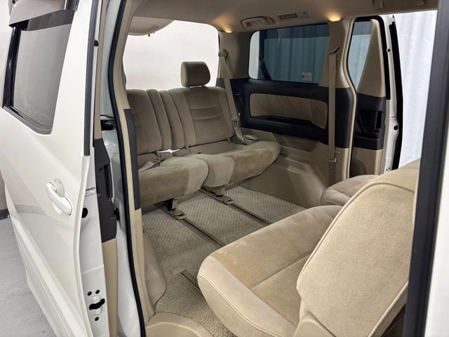 アルファードG MX トレゾア アルカンターラバージョン 禁煙車 8人乗り パワースライドドア バックカメラ ETC HIDヘッドライト セカンド回転シート キーレス オートライト アルミホイル コーナーセンサー HDDナビ(19枚目)