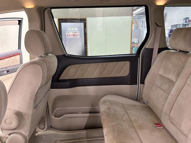 アルファードG MX トレゾア アルカンターラバージョン 禁煙車 8人乗り パワースライドドア バックカメラ ETC HIDヘッドライト セカンド回転シート キーレス オートライト アルミホイル コーナーセンサー HDDナビ(64枚目)