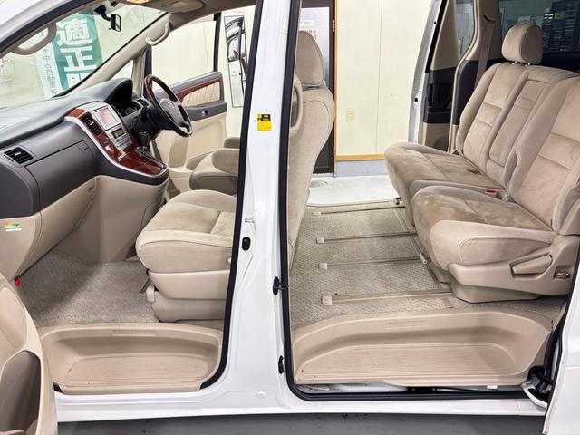 アルファードG MX トレゾア アルカンターラバージョン 禁煙車 8人乗り パワースライドドア バックカメラ ETC HIDヘッドライト セカンド回転シート キーレス オートライト アルミホイル コーナーセンサー HDDナビ(65枚目)