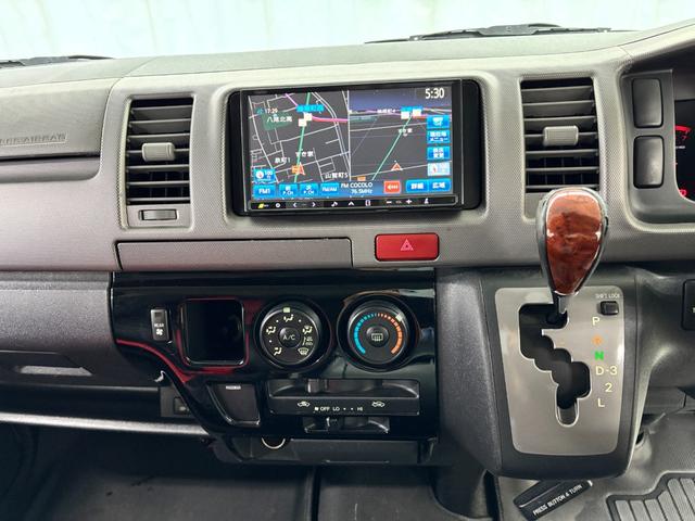 ハイエースバン ロングスーパーＧＬ　禁煙車　シートカバー　クラリオンナビ　フルセグＴＶ　Ｂｌｕｅｔｏｏｔｈオーディオ　ＤＶＤ　ＥＴＣ　ＬＥＤヘッドライト　アルミホイル　ＡＣ１００Ｖ電源　Ｗエアバッグ（20枚目）
