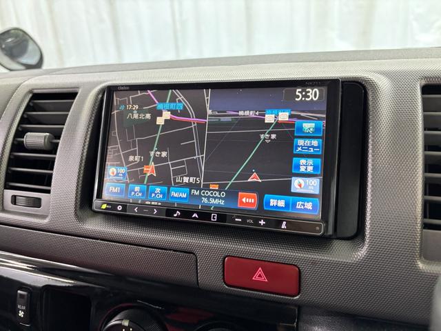 ハイエースバン ロングスーパーＧＬ　禁煙車　シートカバー　クラリオンナビ　フルセグＴＶ　Ｂｌｕｅｔｏｏｔｈオーディオ　ＤＶＤ　ＥＴＣ　ＬＥＤヘッドライト　アルミホイル　ＡＣ１００Ｖ電源　Ｗエアバッグ（21枚目）