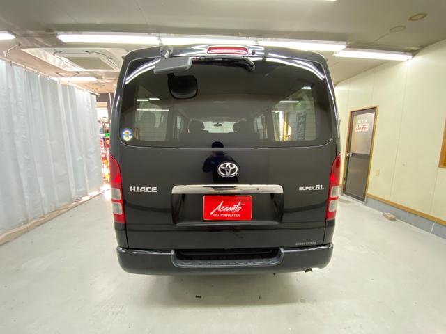 ハイエースバン ロングスーパーＧＬ　ベッドキット　社外メモリーナビ　ワンセグ　ＣＤ　ＥＴＣ　Ｗエアバック　ＡＢＳ　キーレス（38枚目）