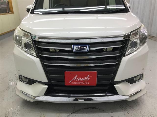 ノア ハイブリッドＧ　モデリスタフルエアロ　ＴＥＩＮ車高調　１８インチアルミ　両側パワスラ　純正フルセグＴＶ　フリップダウンモニター　バックカメラ　ＢＴオーディオ　スマートキーＸ２　シートヒーター　置くだけ充電　ＥＴＣ（35枚目）