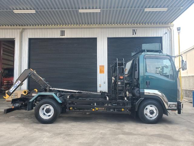 フォワード アームロール 積載3.65t Bカメラ ワンオーナー ナビ付 メーカー新明和 同年式(7枚目)