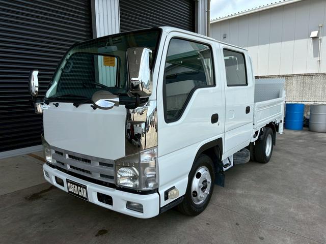 エルフトラック 　ダブルキャブ　パワーゲート　積載２ｔ　荷台内寸長さ２０４幅１６１（3枚目）