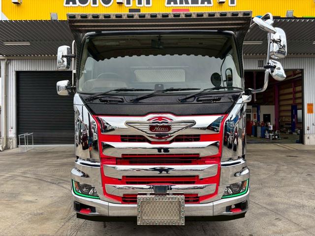 プロフィア ダンプ 積載8.2t コボレーン付 アオリ延長加工(2枚目)