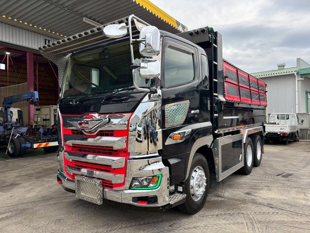 プロフィア ダンプ 積載8.2t コボレーン付 アオリ延長加工(3枚目)