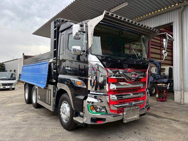 プロフィア ダンプ 積載8.2t コボレーン付 アオリ延長加工(4枚目)