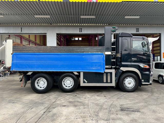 プロフィア ダンプ 積載8.2t コボレーン付 アオリ延長加工(9枚目)