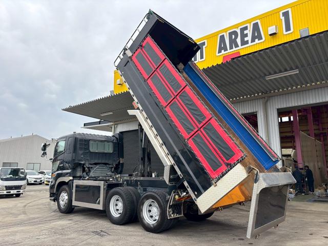 プロフィア ダンプ 積載8.2t コボレーン付 アオリ延長加工(11枚目)