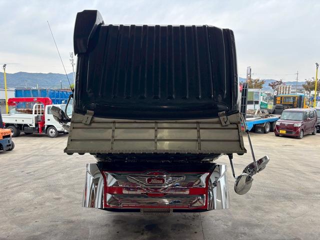 プロフィア ダンプ 積載8.2t コボレーン付 アオリ延長加工(16枚目)