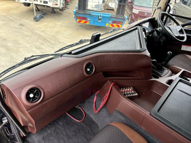 プロフィア ダンプ 積載8.2t コボレーン付 アオリ延長加工(21枚目)