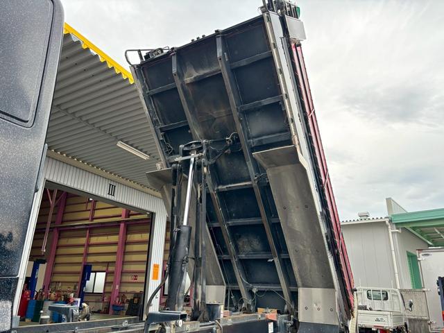 プロフィア ダンプ 積載8.2t コボレーン付 アオリ延長加工(26枚目)