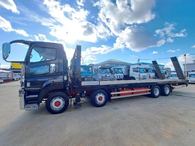 スーパーグレート セルフローダー 積載11.3t 自動アユミ スライド付 ウインチ付 サイドガード(4枚目)