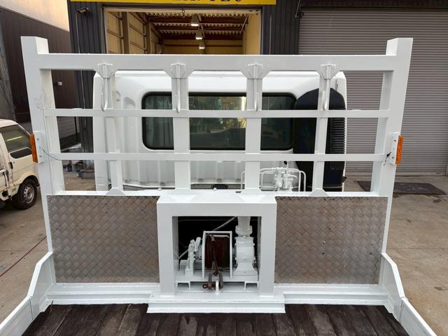 スーパーグレート セフティーローダー 積載12.8t 荷台メーカー花見台 荷台内寸長 818 幅242(24枚目)