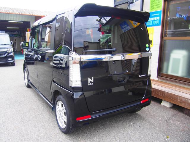 Ｎ－ＢＯＸカスタム Ｇ・Ｌパッケージ　ナビ　ＴＶ　Ｂｌｕｅｔｏｏｔｈ　ＥＴＣ　パワースライドドア　ディスチャージヘッドライト　プッシュスタート　純正１４インチアルミホイール　スマートキー　アイドリングストップ　修復歴なし（26枚目）